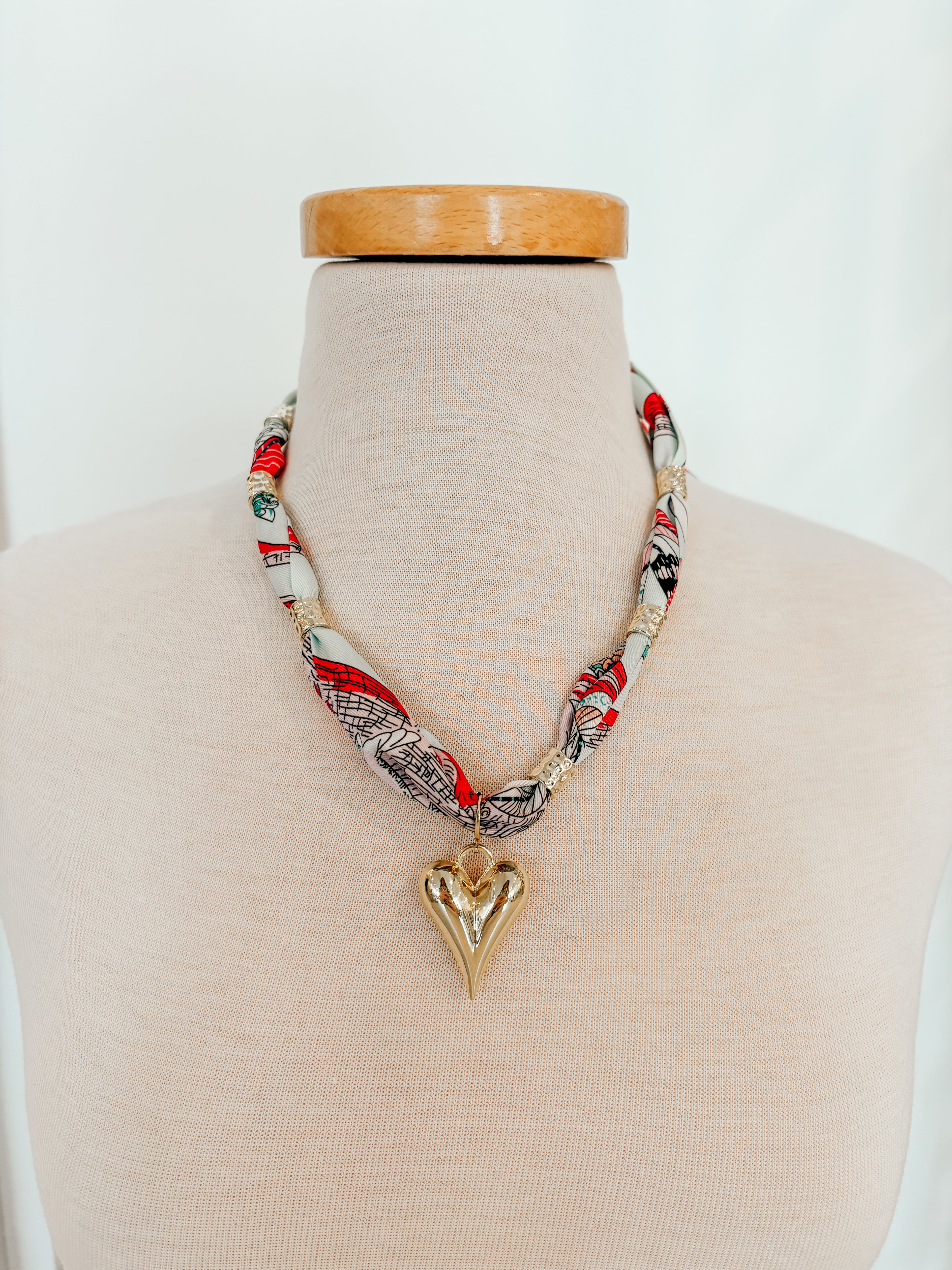 Rosalie Scarf Necklaces
