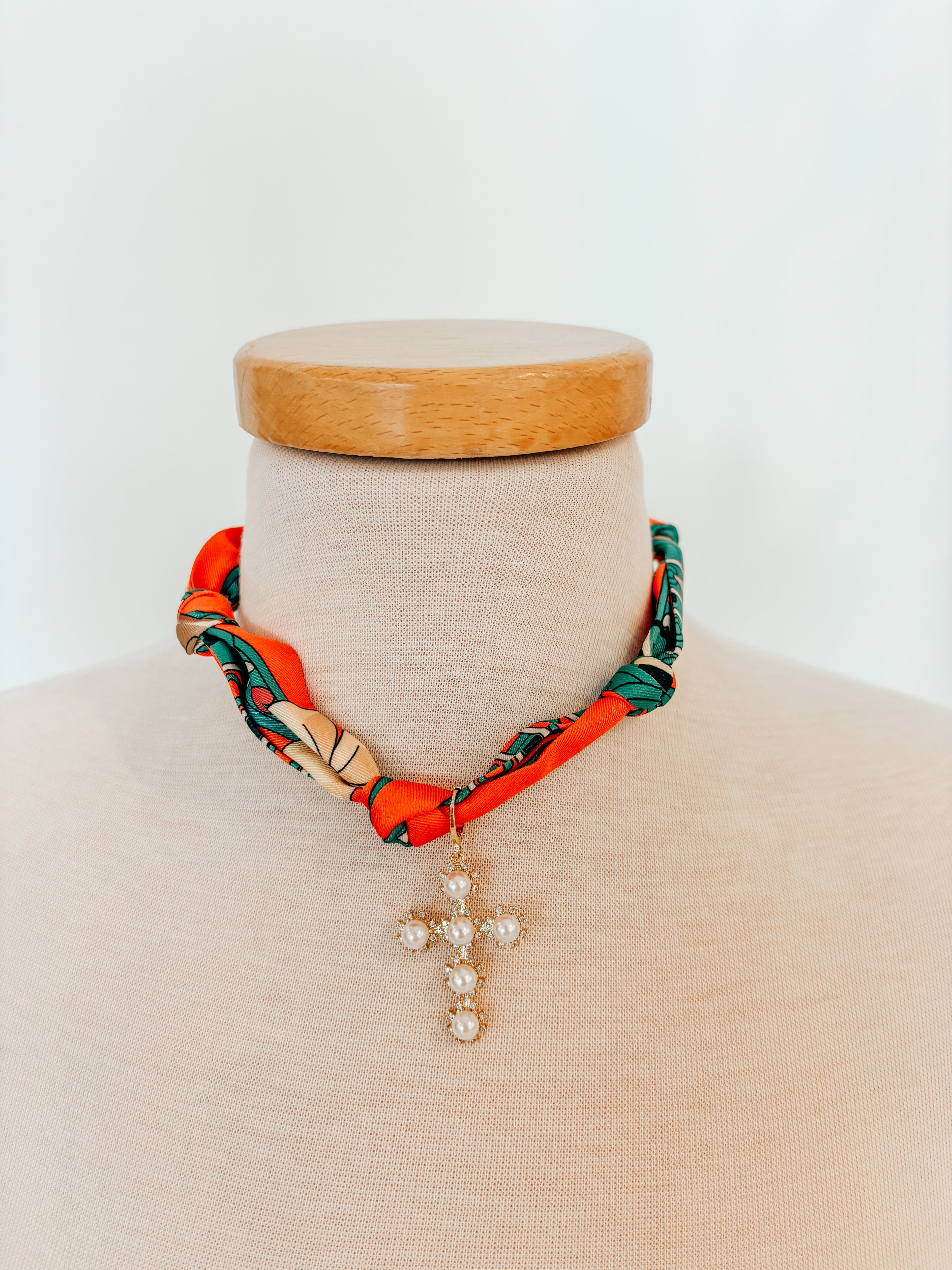 Rosalie Scarf Necklaces