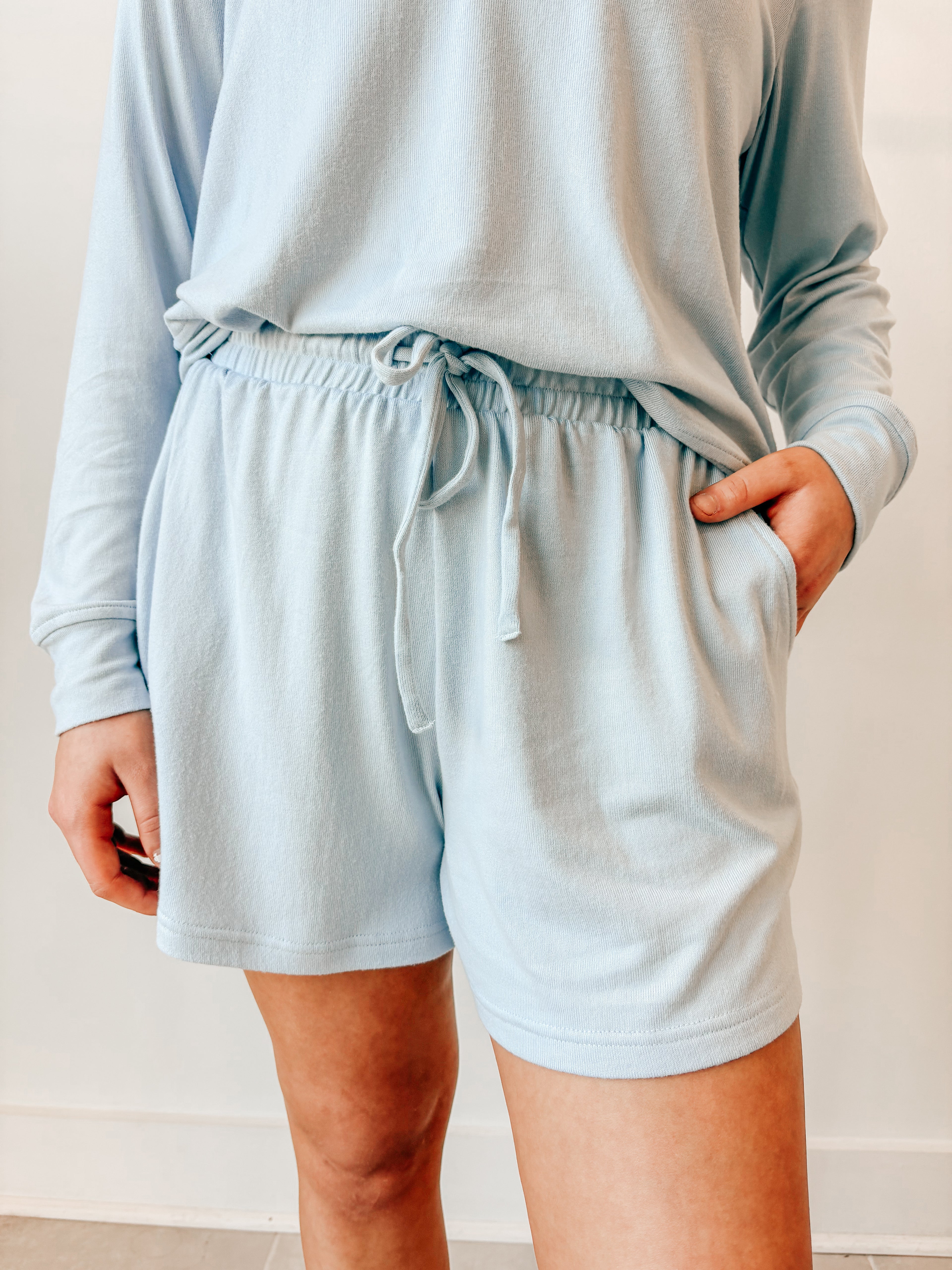 Carly Short Set-Blue