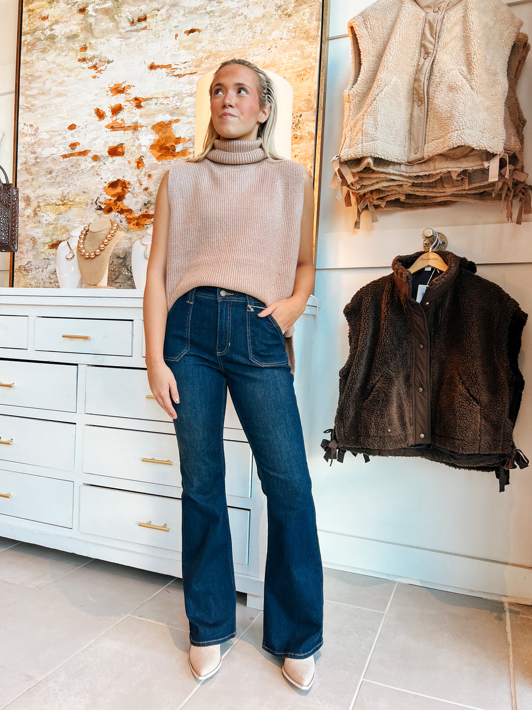 Avoided Slim Bootcut Jean