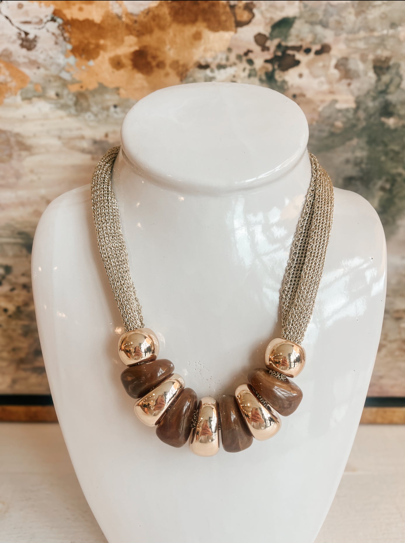Amber Embrace Necklace