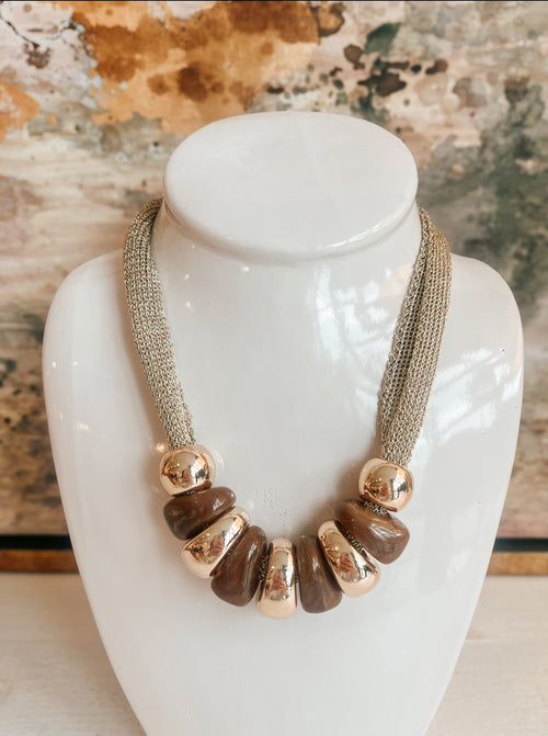 Amber Embrace Necklace