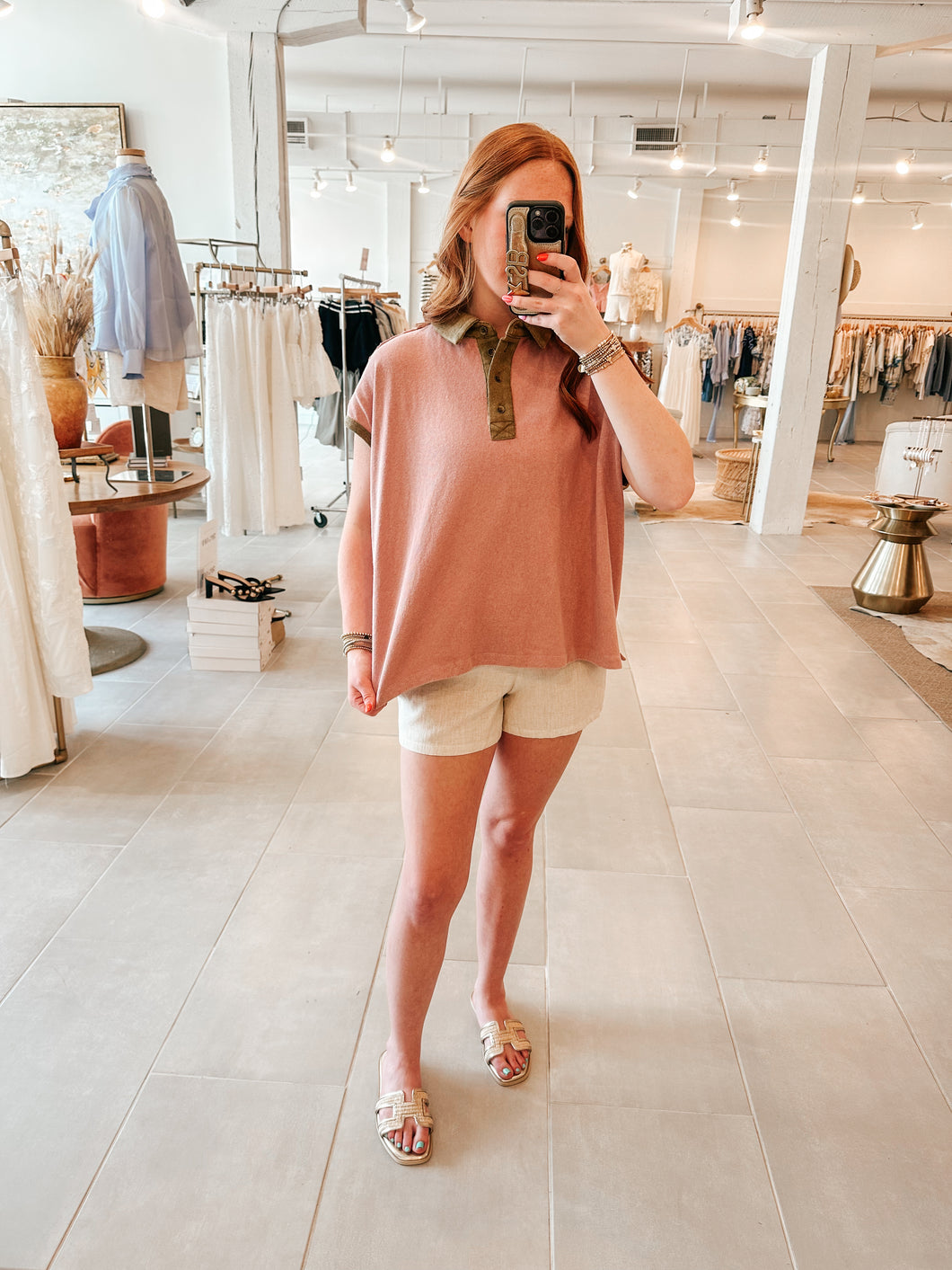 Rose Summer Top