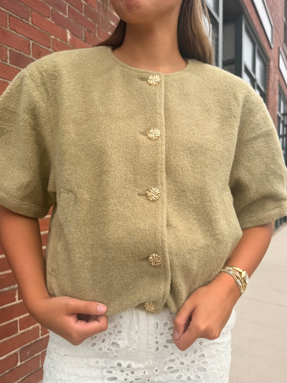 Daniella Bomber Top