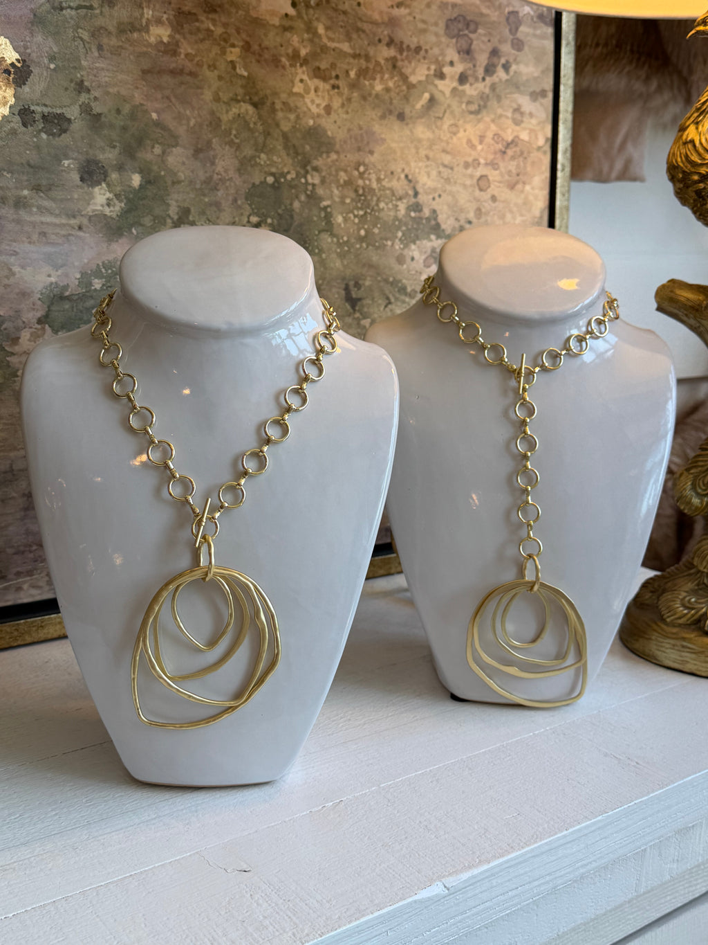 Golden Strings Necklace