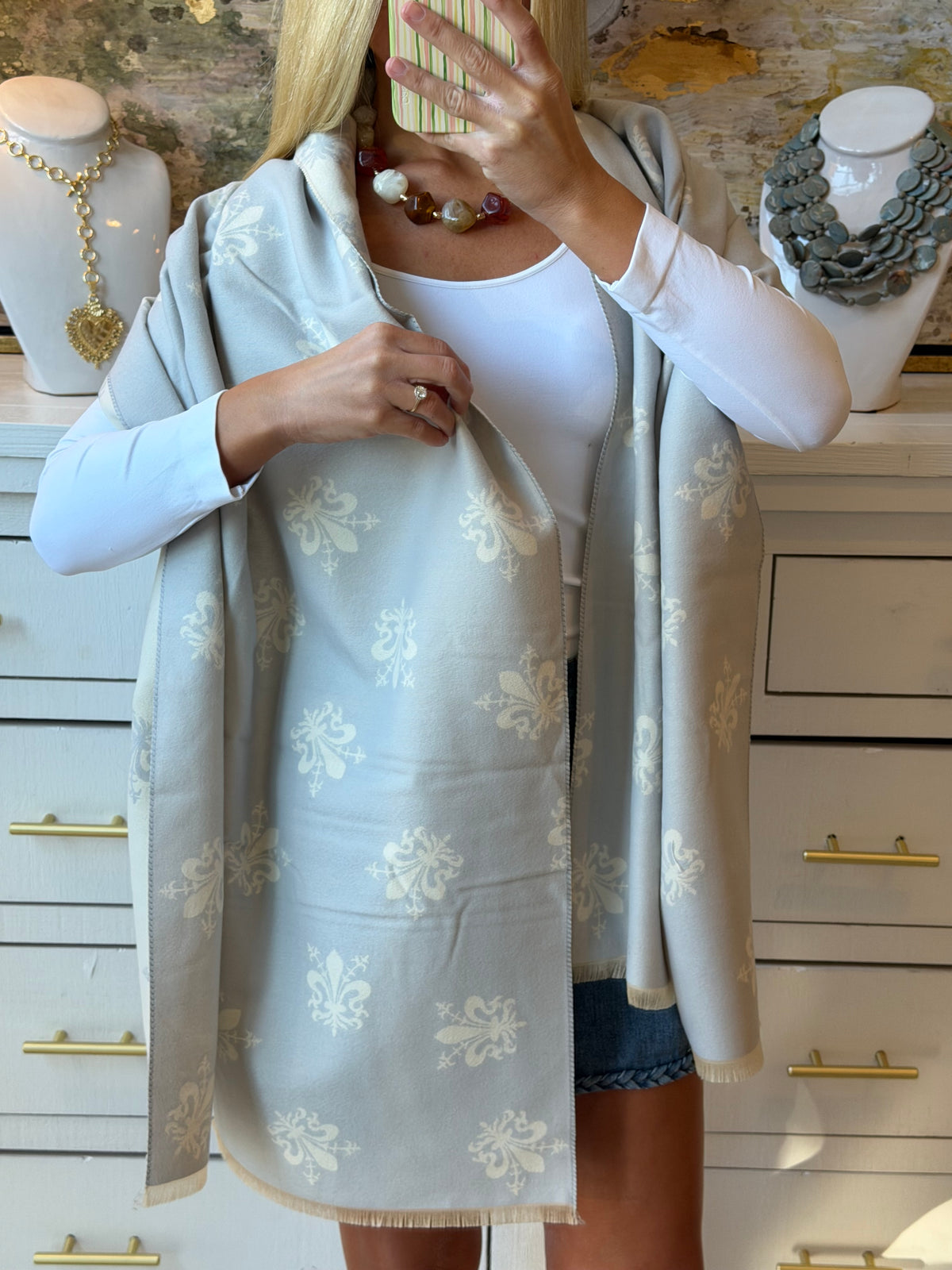 Snowfall Shawl/Scarf
