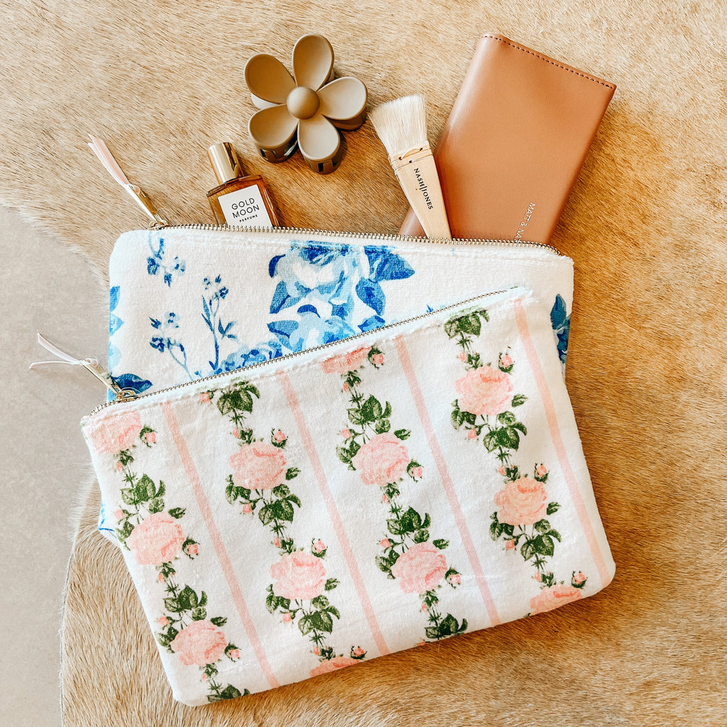 Floral Zip Pouch