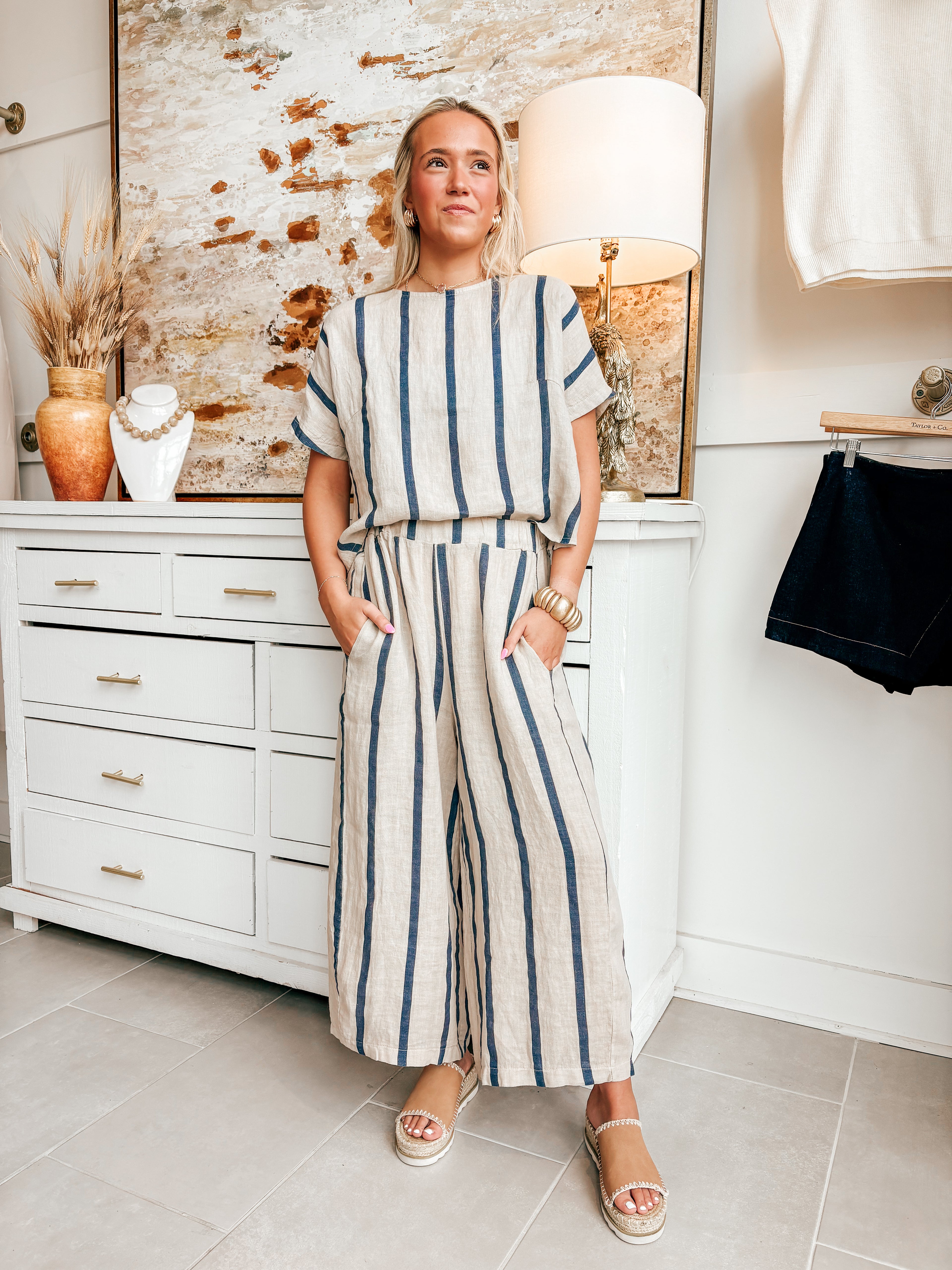 Rio 100% Pure Linen Set