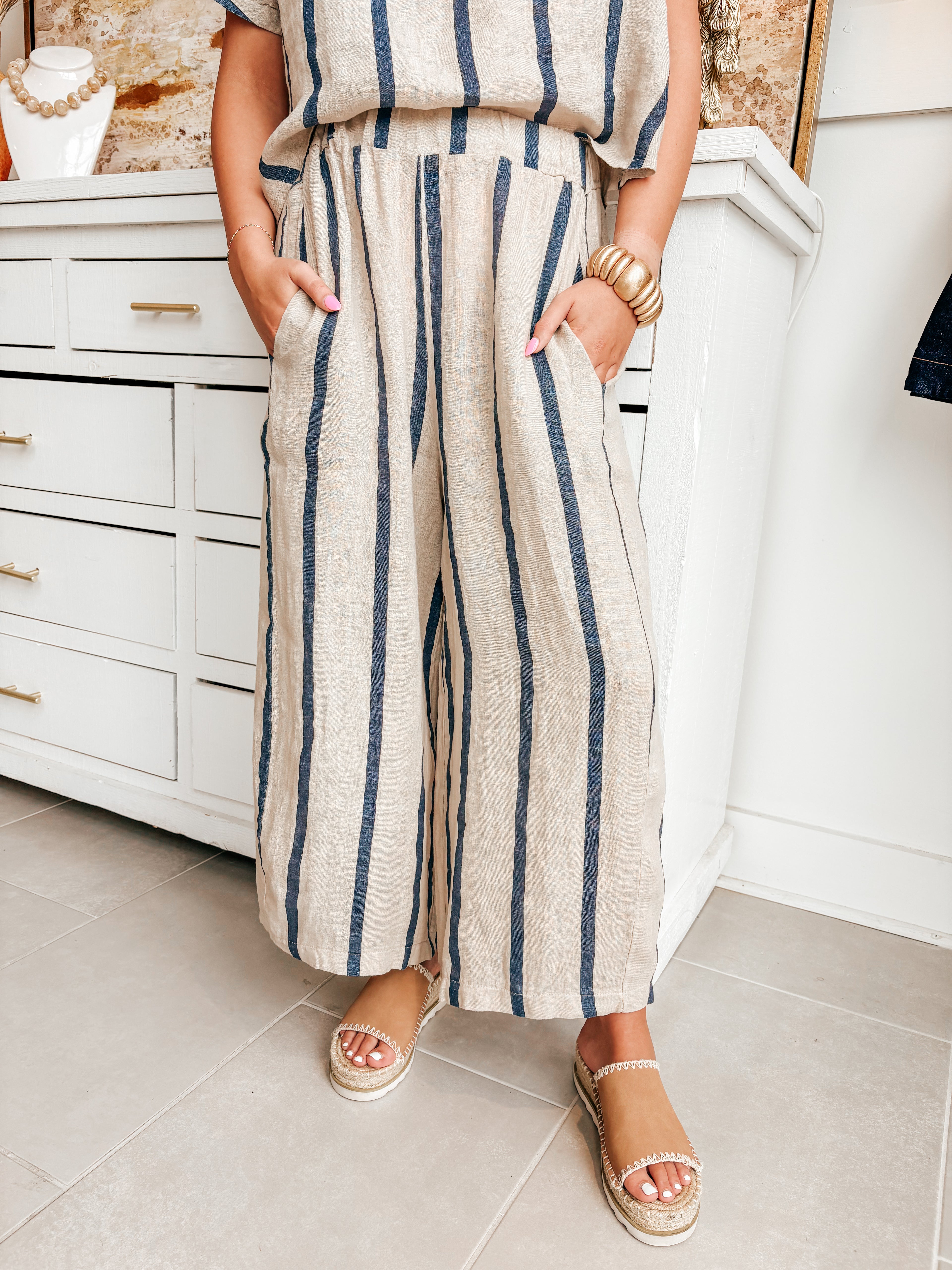 Rio 100% Pure Linen Set
