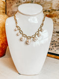 Sweet Magnolia Pearl Necklace