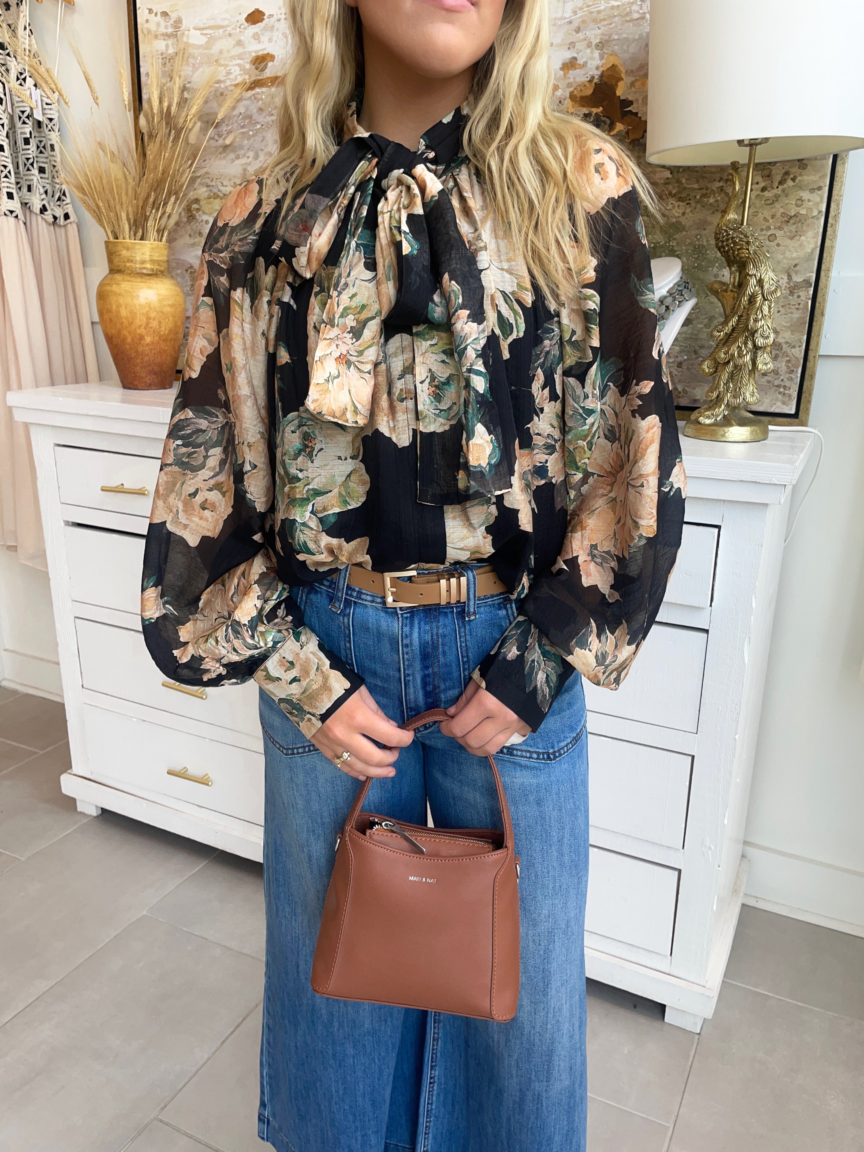 Vintage Bloom Blouse
