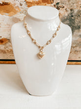 Load image into Gallery viewer, Heart of Gold Necklace
