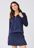 Mary Square Regan Half Zip Pullover