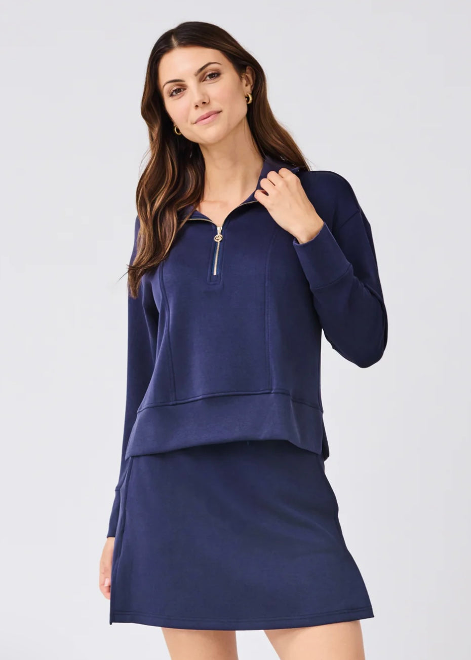 Mary Square Regan Half Zip Pullover