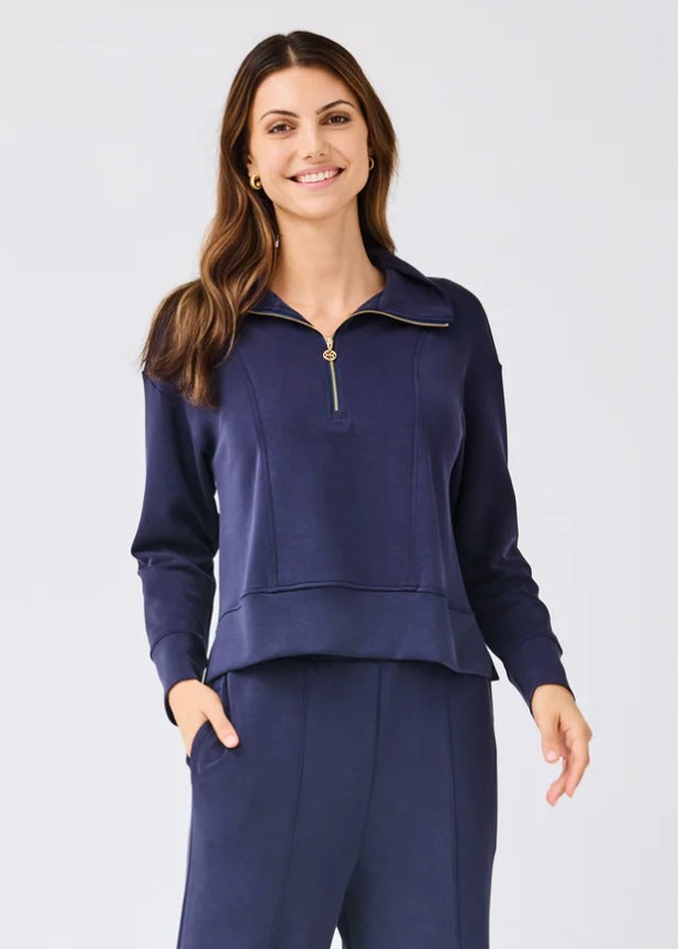 Mary Square Regan Half Zip Pullover