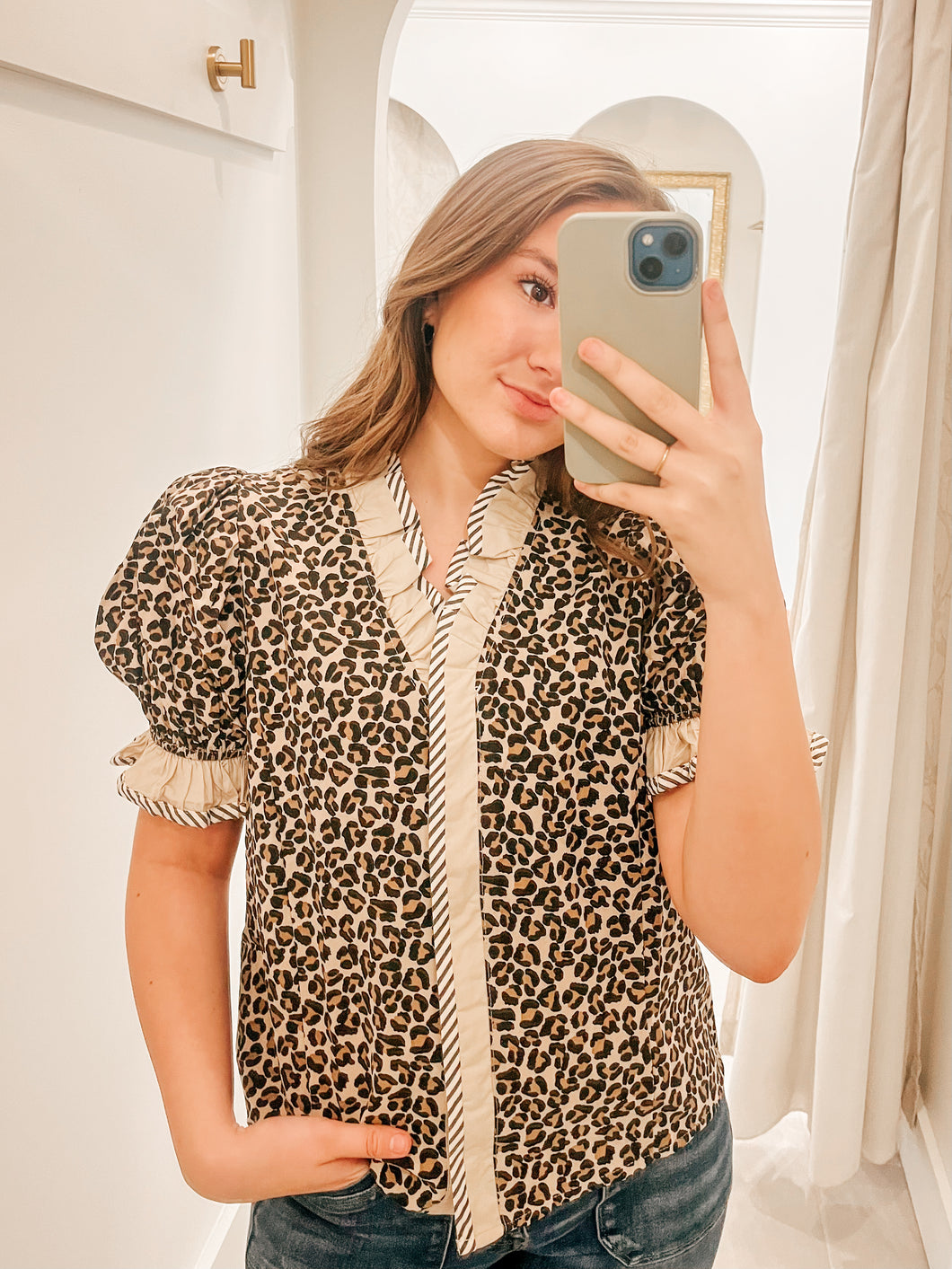 The Leopard For Days Top