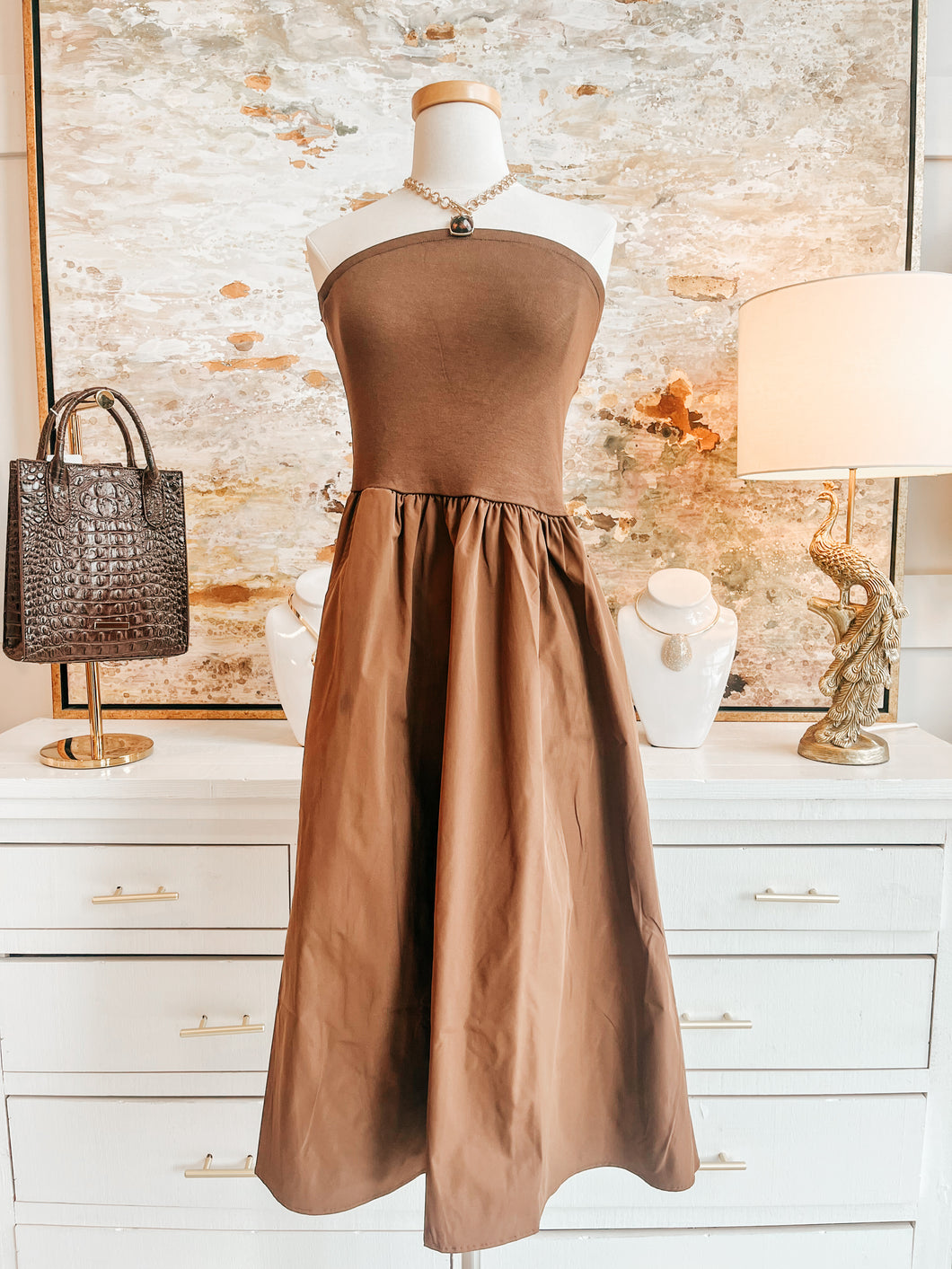 Morning Mocha Dress