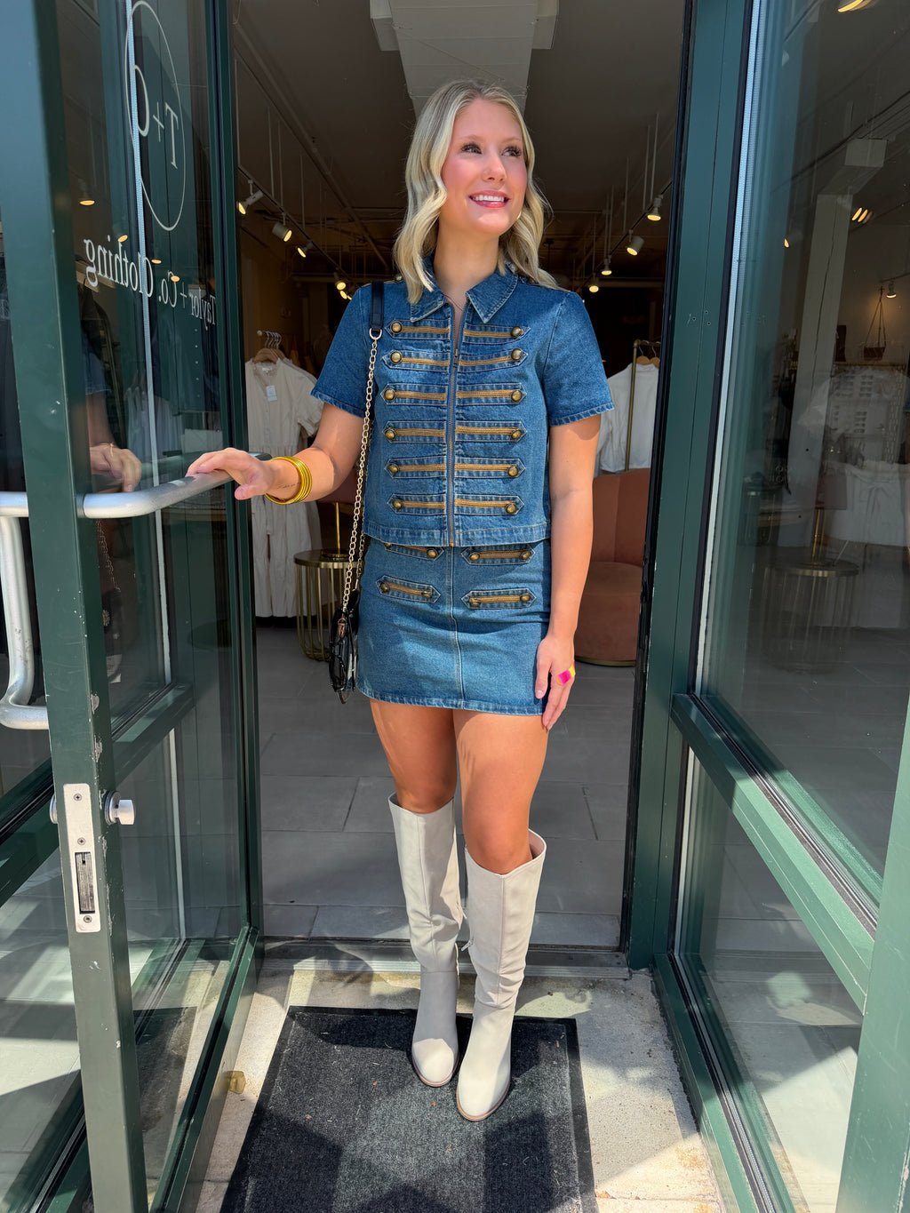 Valerie Denim Set
