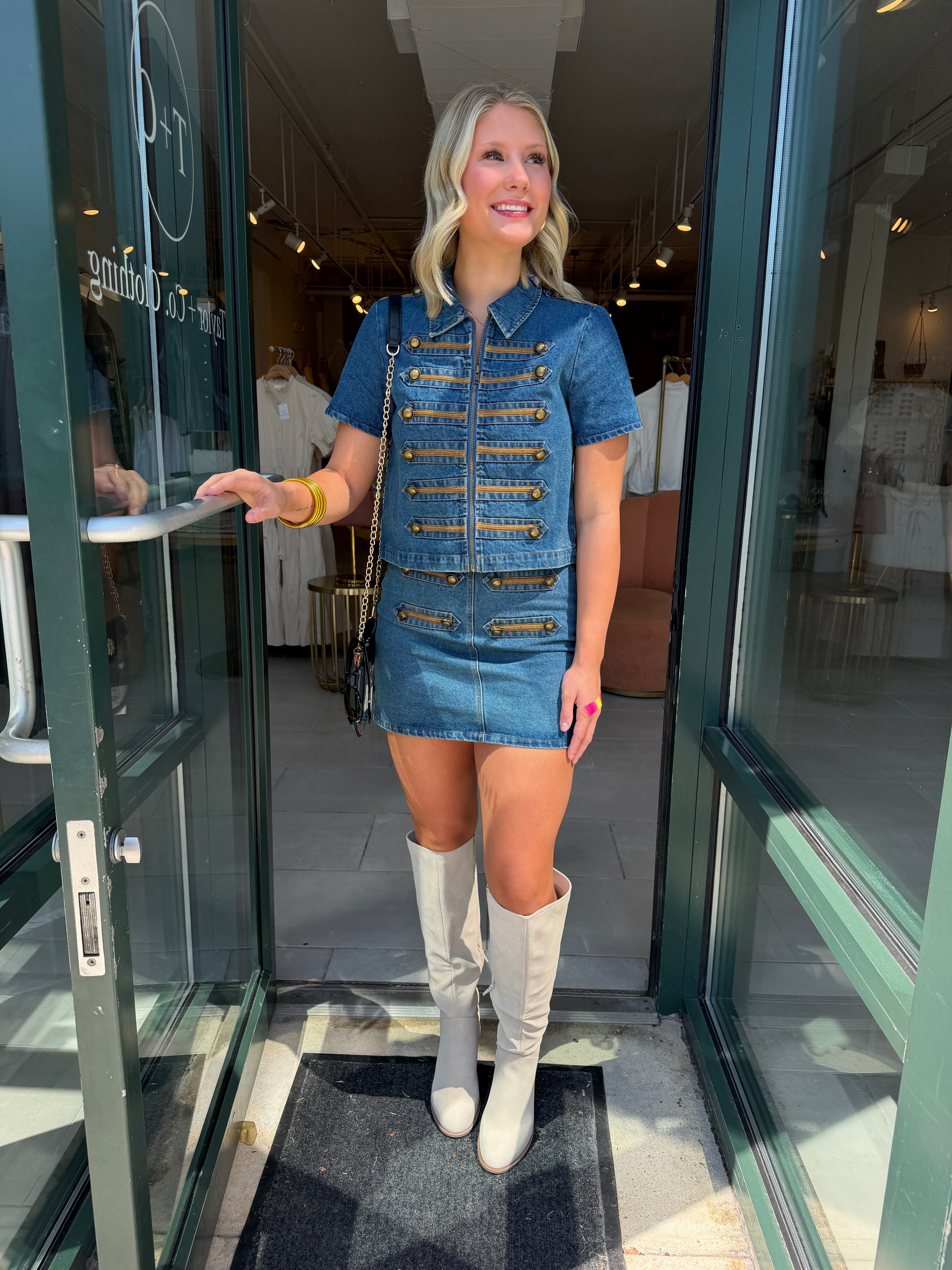 Valerie Denim Set