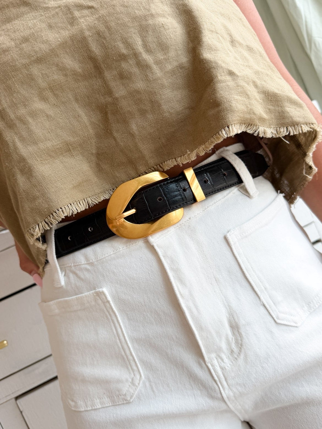 The Eel Print Belt