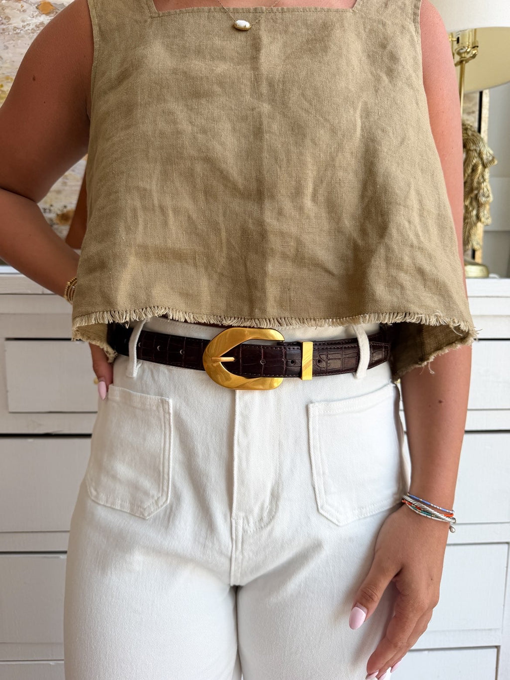 The Eel Print Belt