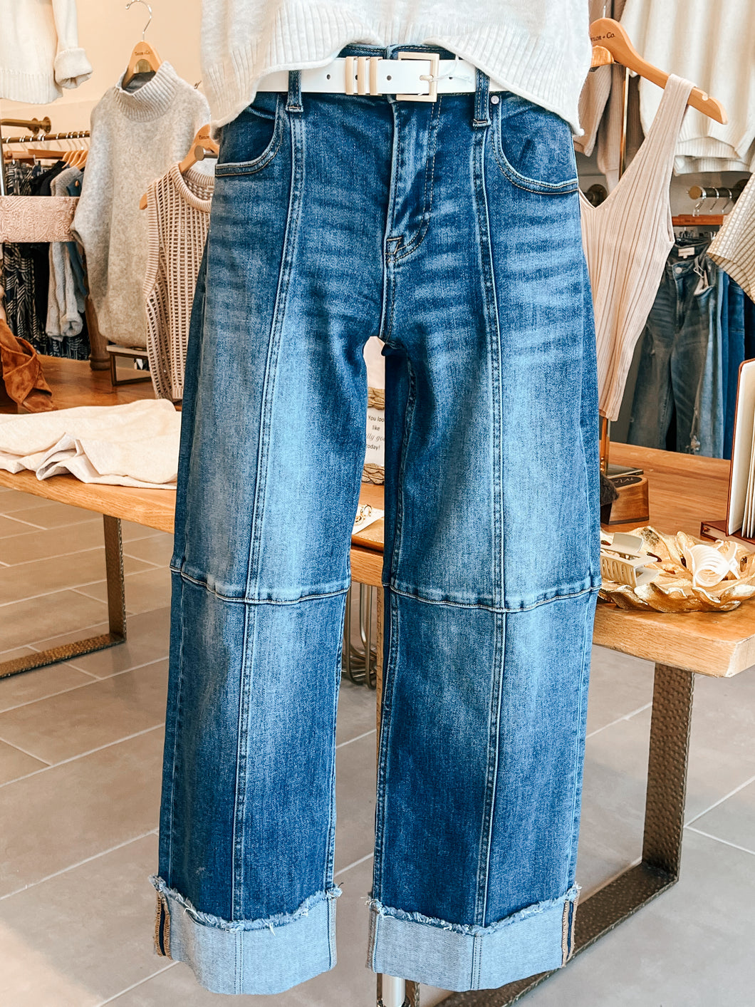 Traveler Wide Leg Jean
