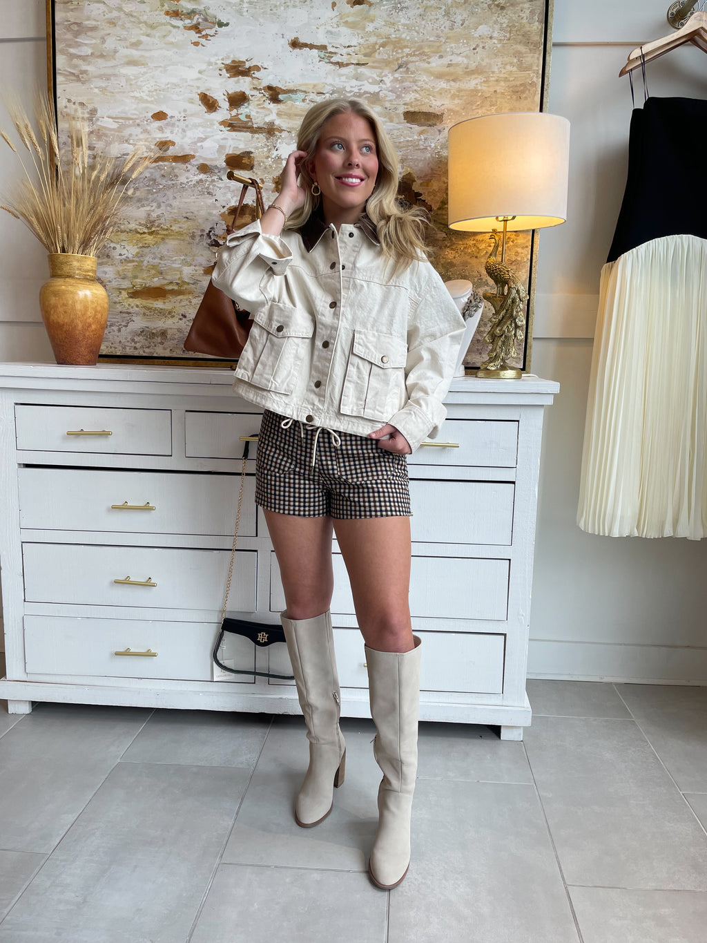 The Autumn Plaid Shorts
