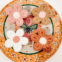 Load image into Gallery viewer, Cross Stitch Flower Clip
