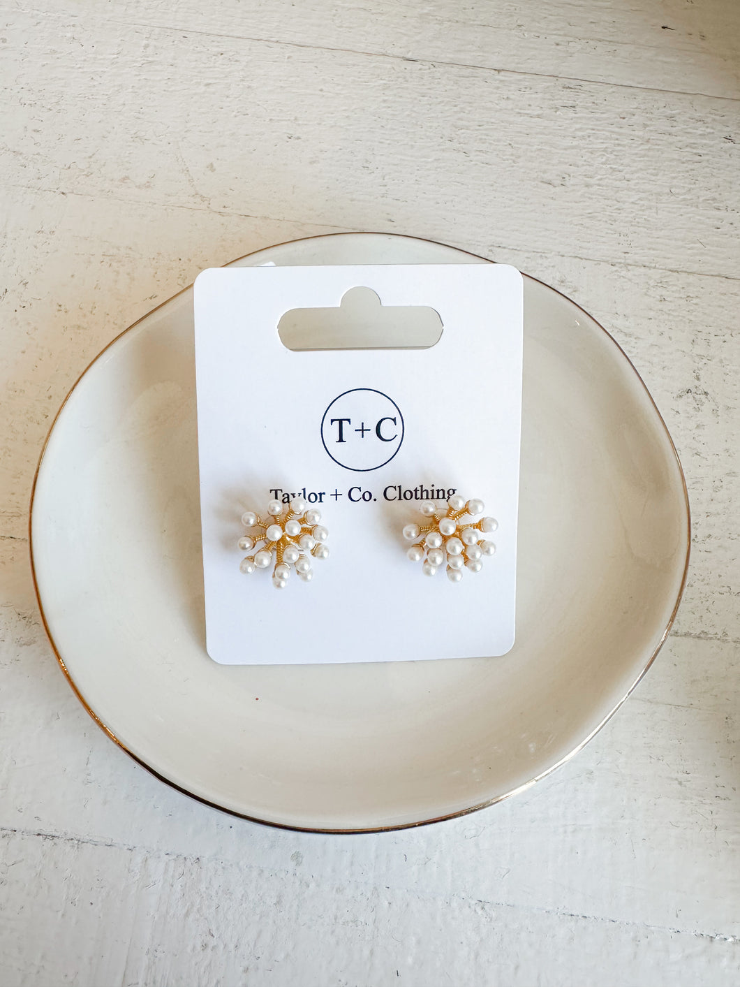 Pearly Bloom Earrings