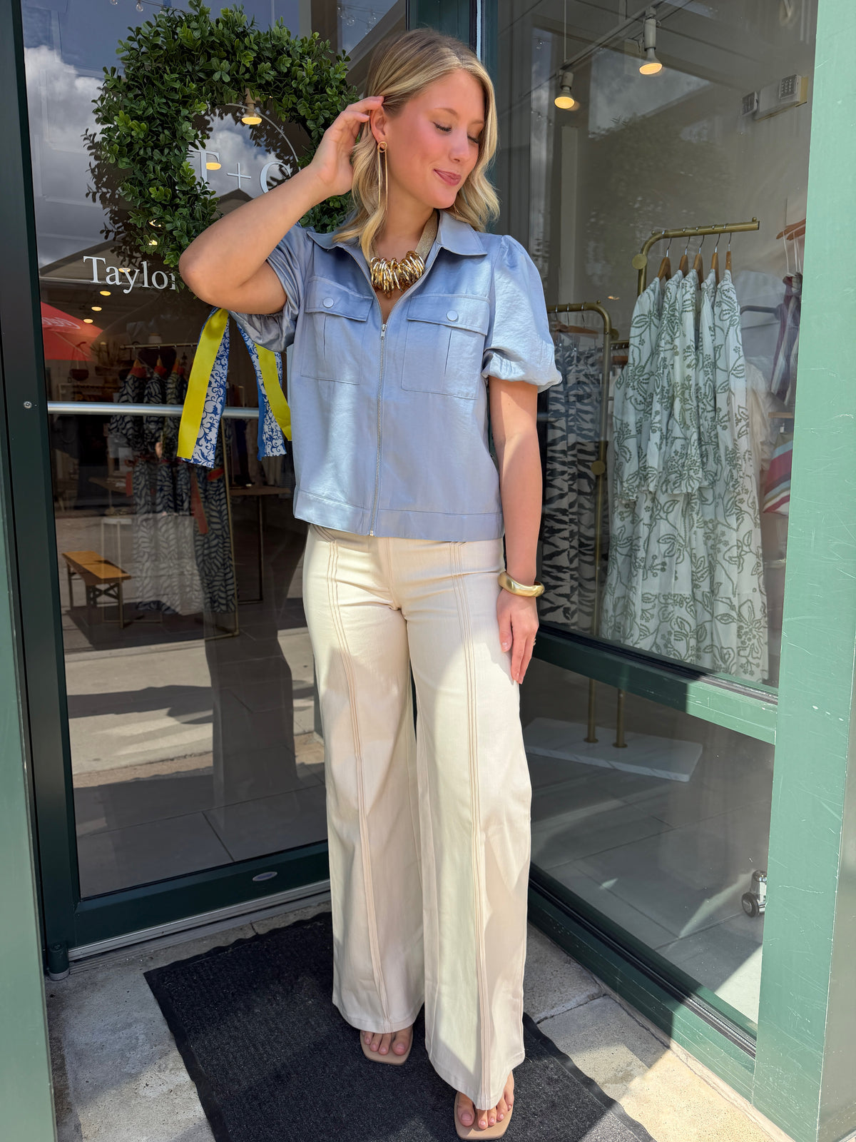 Darlin Satin Blouse