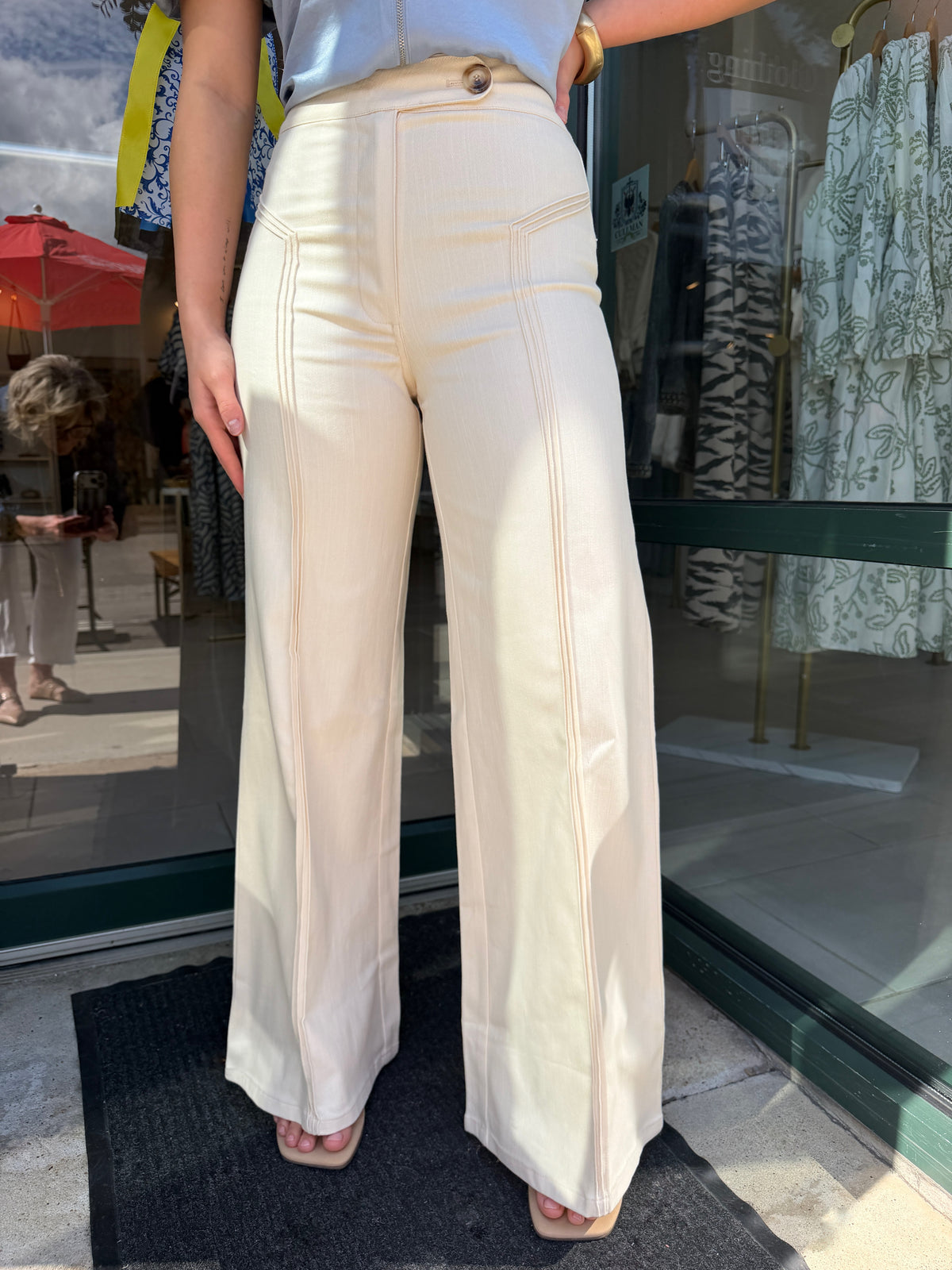 Ivory Nine Denim Jeans