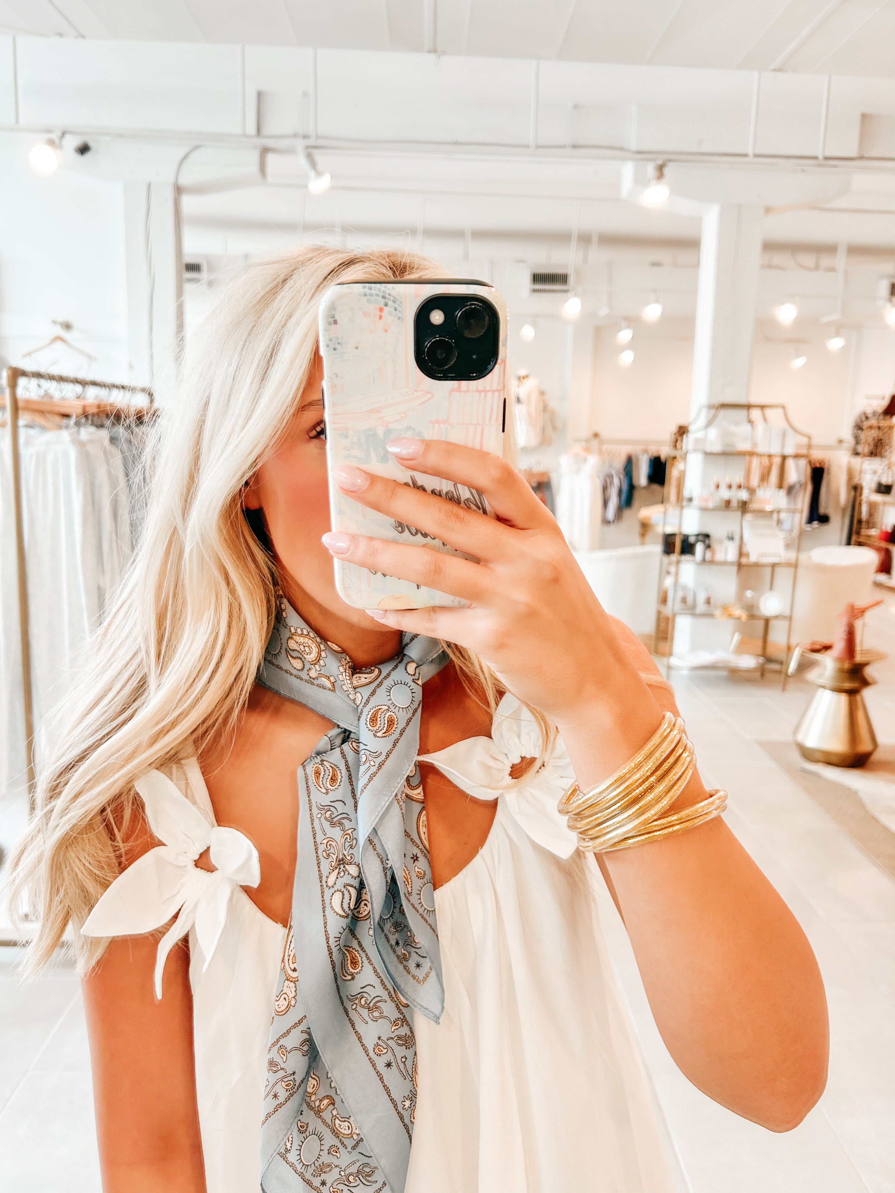 Paisley Print Fashion Scarf