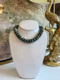 Moss Beaded Necklace