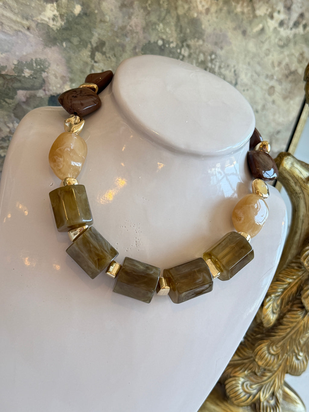 The Birdie Stone Necklace