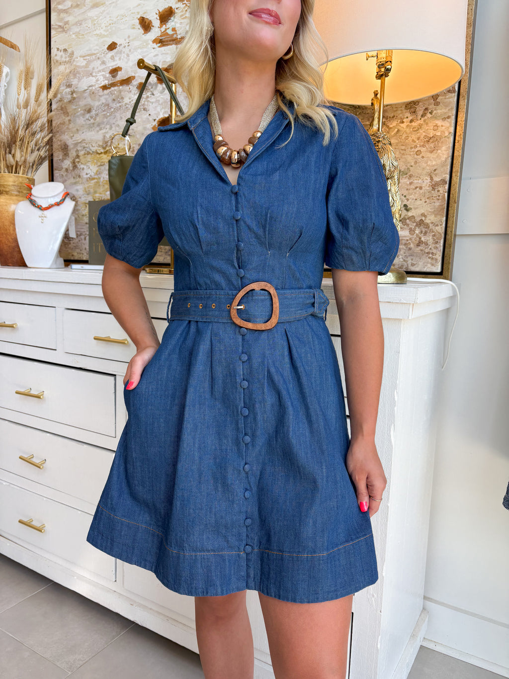 Katy Denim Dress
