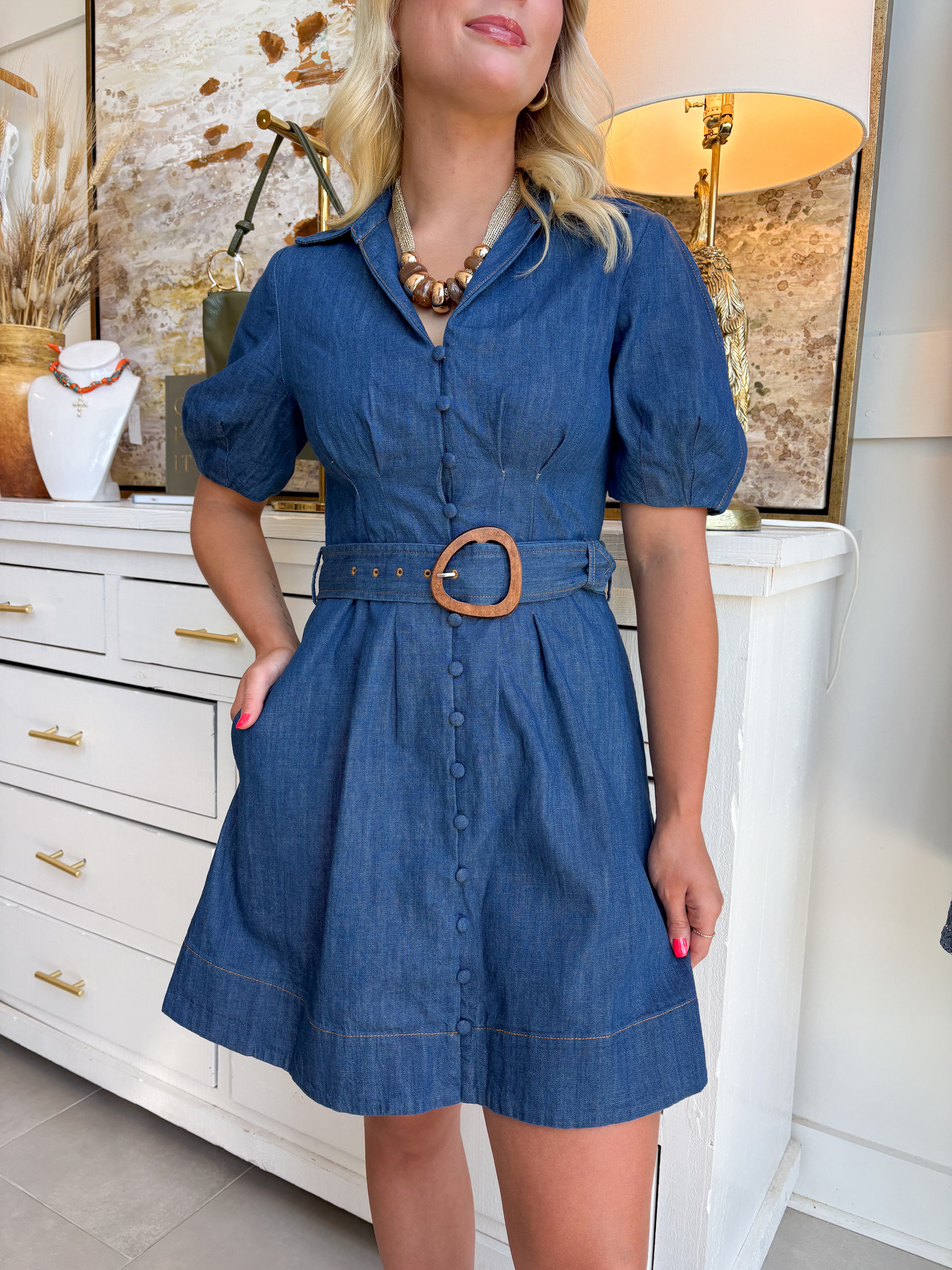 Katy Denim Dress