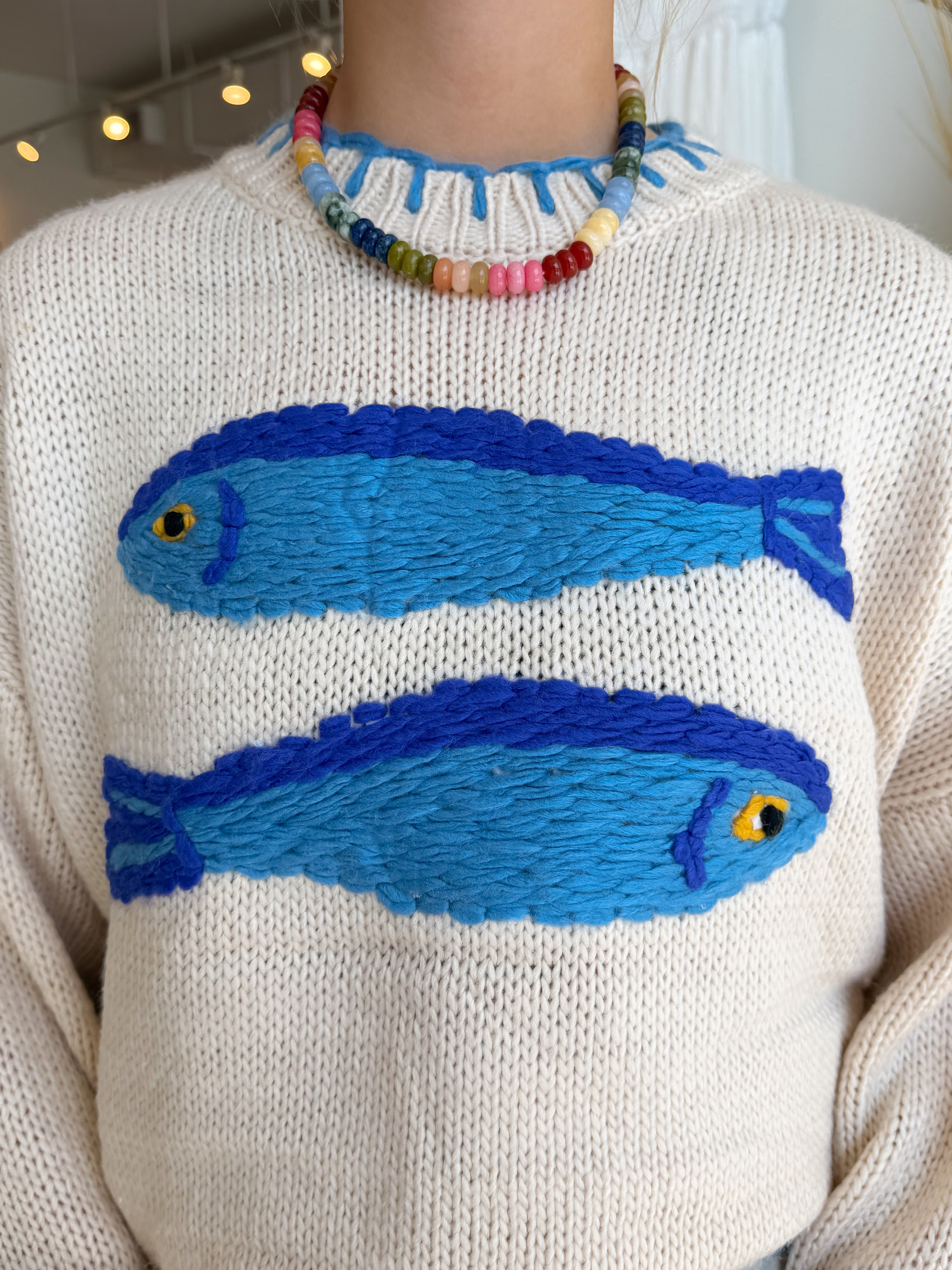 Mystical Pond Sweater