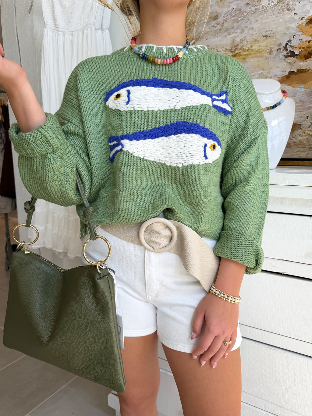 Mystical Pond Sweater