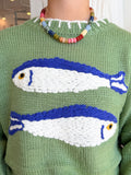 Mystical Pond Sweater