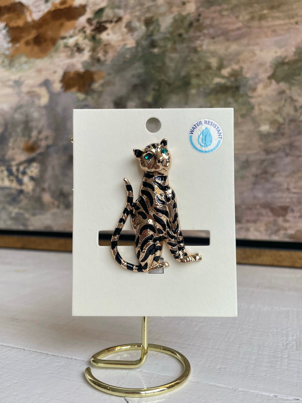 Wildlife Rhinestone Brooches