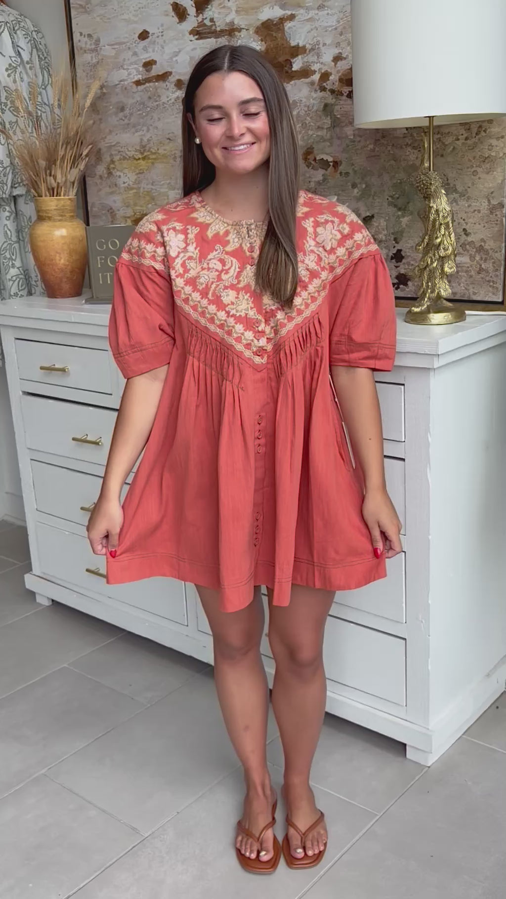Sunset Meadow Dress