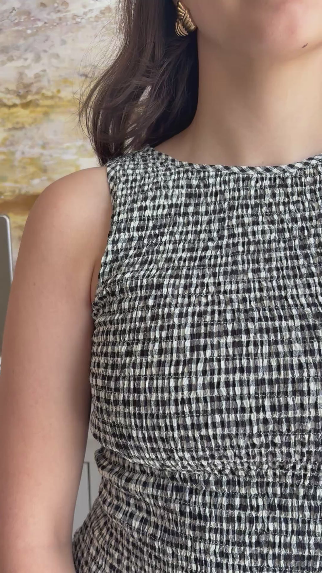 Gingham Day Dress