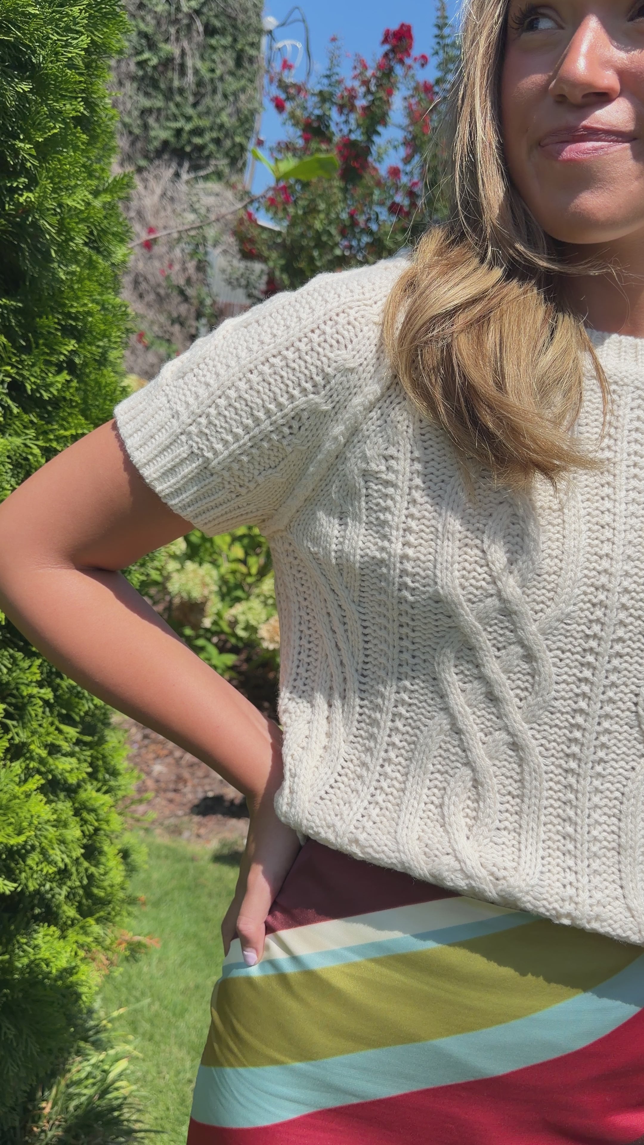 Short & Sweet Sweater Top