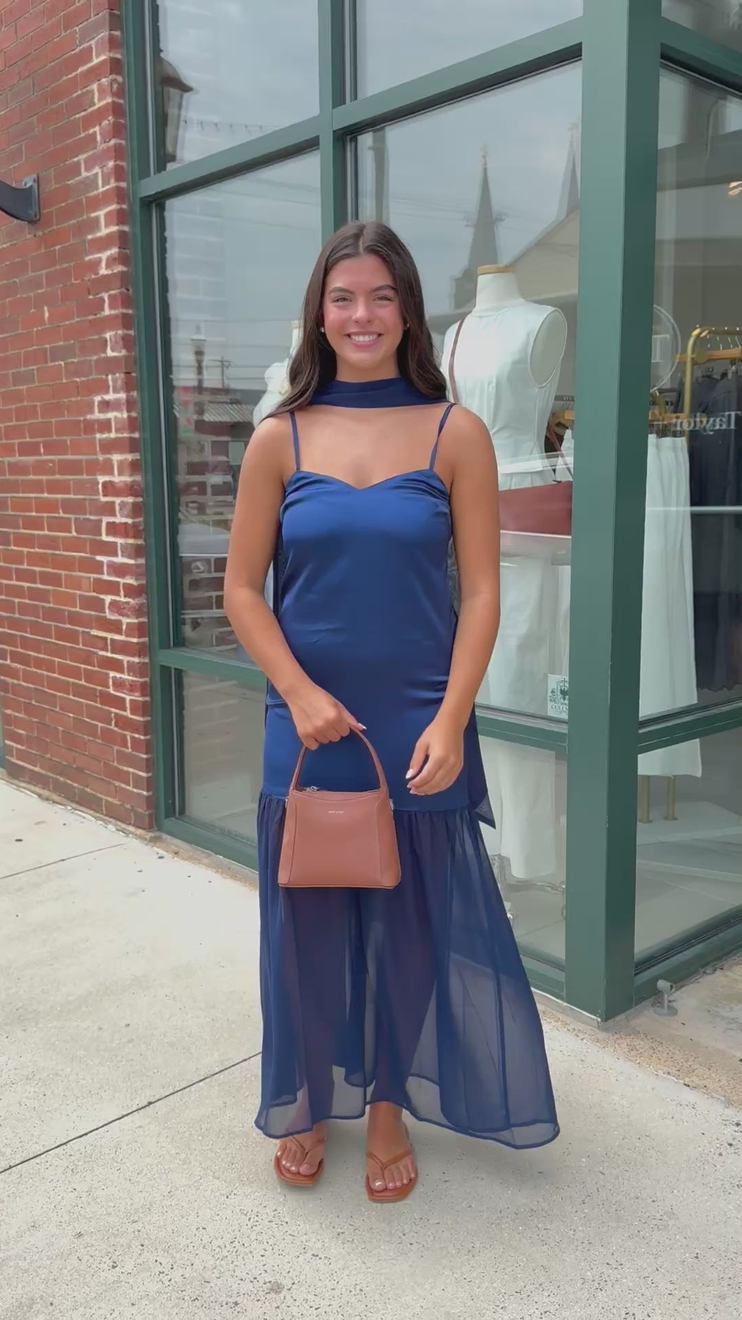 Navy Nights Dress